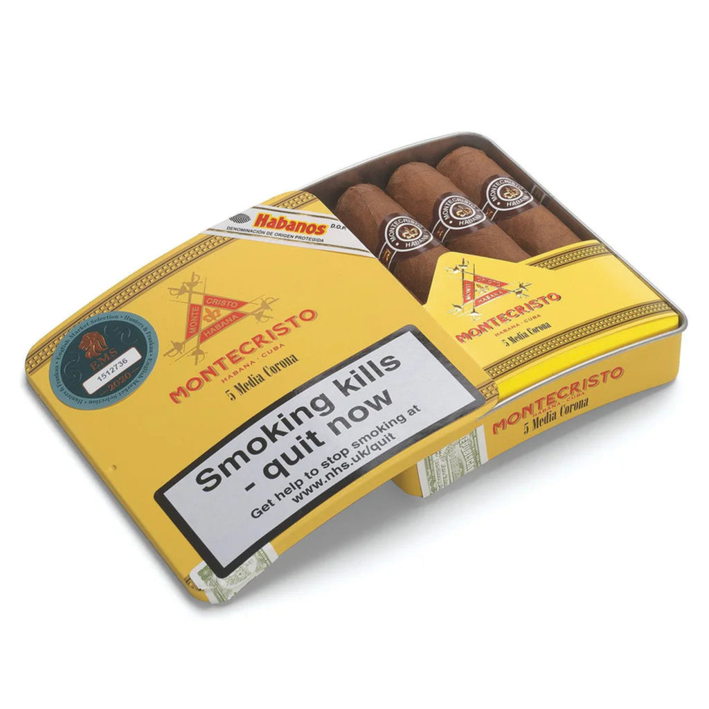 Montecristo - Media Corona Tin of 5 cigars